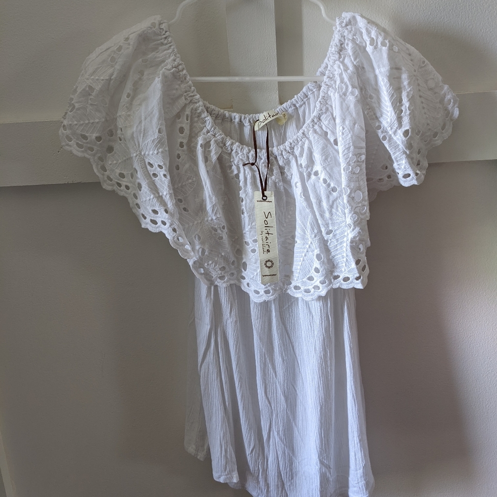 Solitaire Eyelet Blouse - image 1